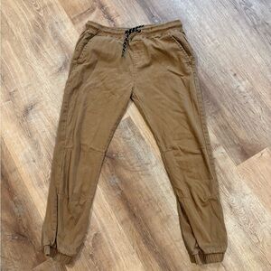 RGSTR Men’s Kahki Athletic Joggers - Size Large